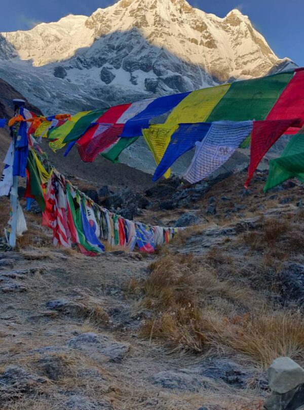 Annapurna Base Camp at 4,130 meters