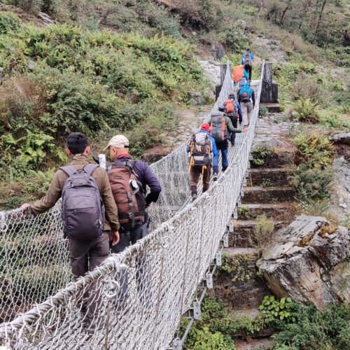 Short Annapurna trek from Pokhara through scenic mountain villages