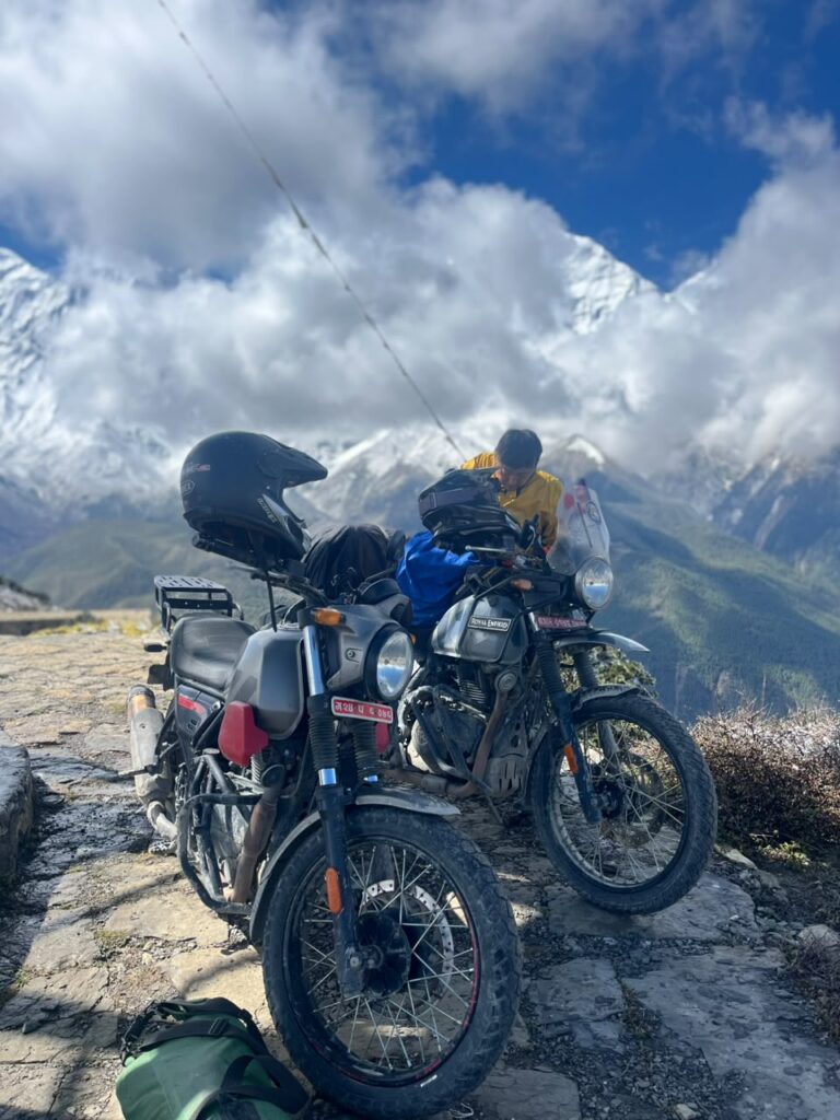 Motorcycle tour in Nepal through the Upper Mustang Himalayas