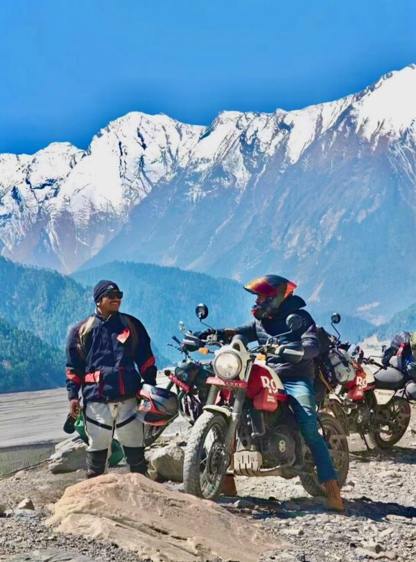 Motorcycle tour in Nepal through the Upper Mustang Himalayas